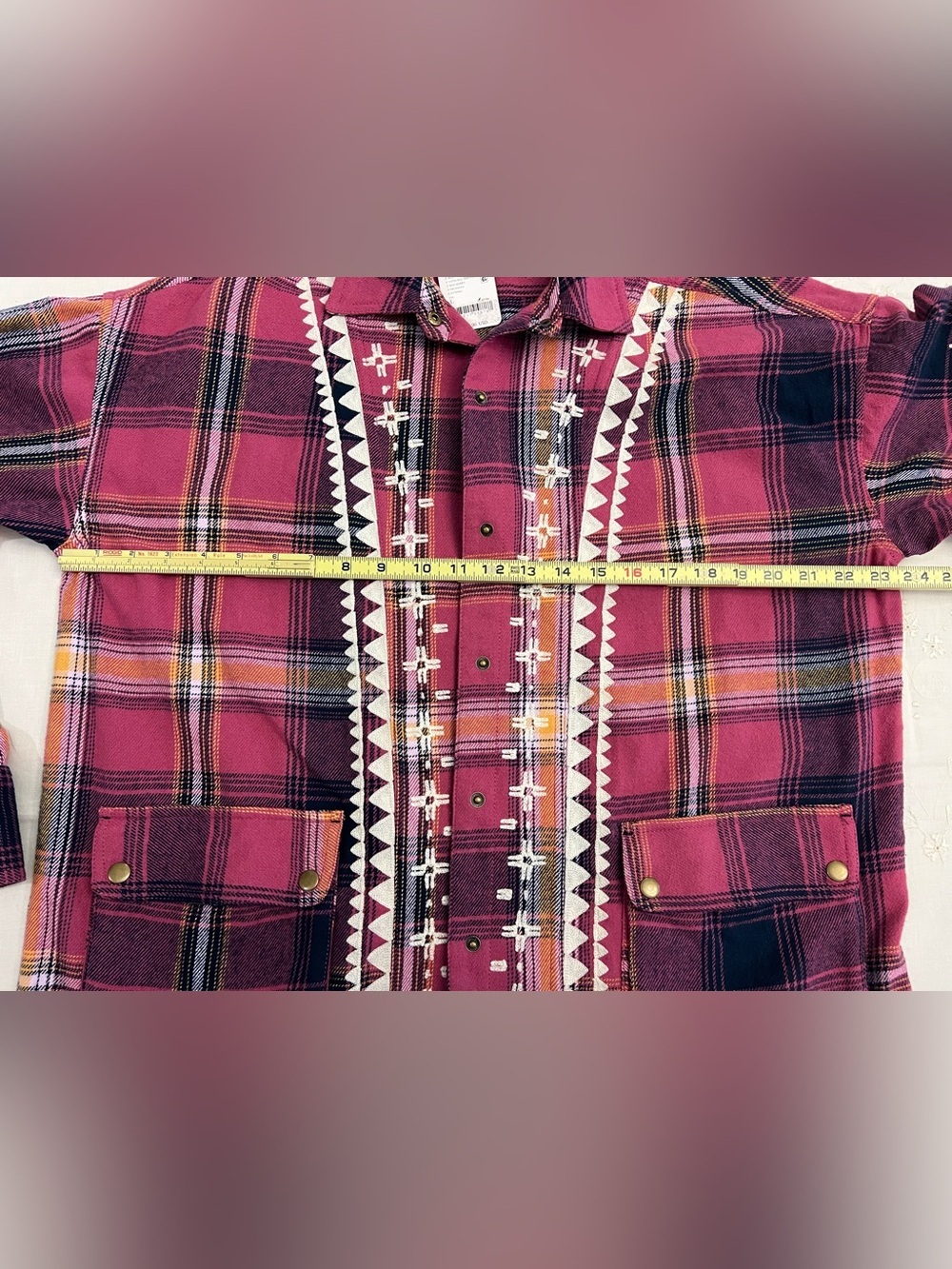 NWT We The Free Nordic Chill Shirt Jacket Women’s Size L/XL - Picture 9 of 12